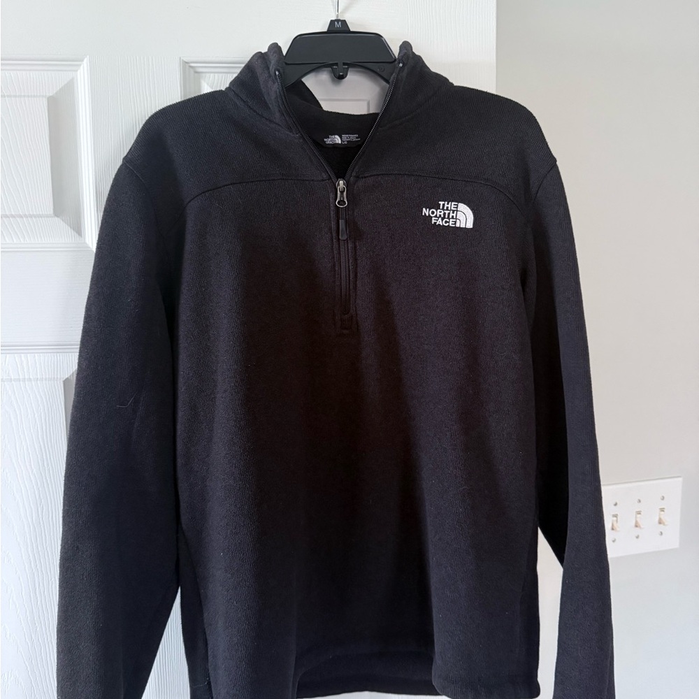 The North Face Charcoal Full-Zip Fleece